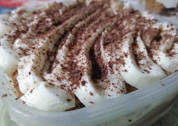 Tiramisú fácil 🖤