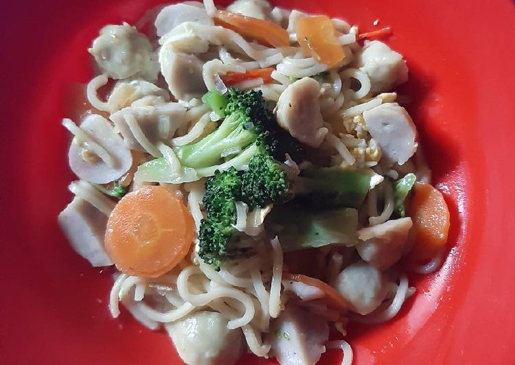 Resep Mie tumis gurih simpel 🍲, Lezat