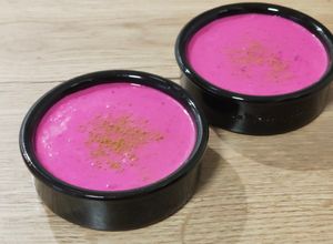 Una foto de Crema de pitaya