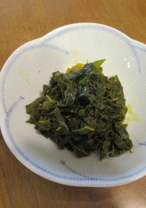 蝦醬煮桑葉 的食譜成品照片