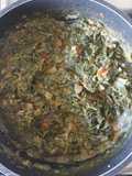 Managu in coconut milk