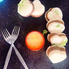 A picture of Chocolate Heat Dhokla.