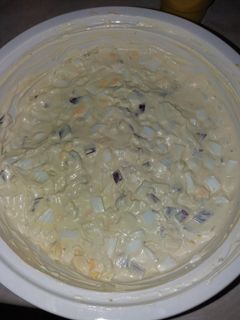 Majonézes tojássaláta recept fotója