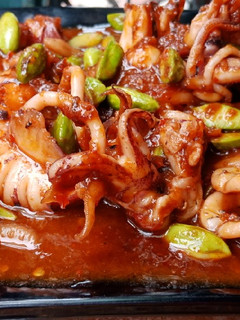 Foto resep Oseng cumi pedas
