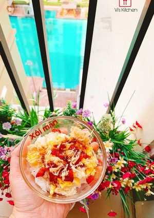 Hình của món Xôi mặn.