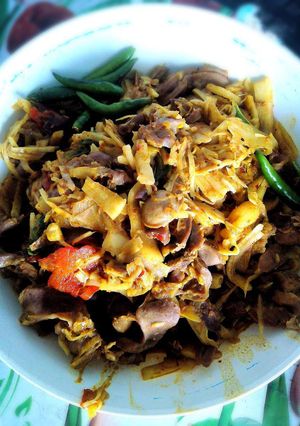 รูปของ เครื่องในไก่ผัดหน่อไม้ส้ม/พริกแกงใต้