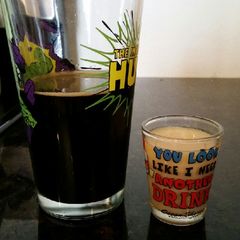 A picture of Brad's Irish car bombs.