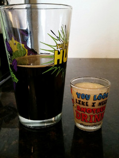 A picture of Brad's Irish car bombs.