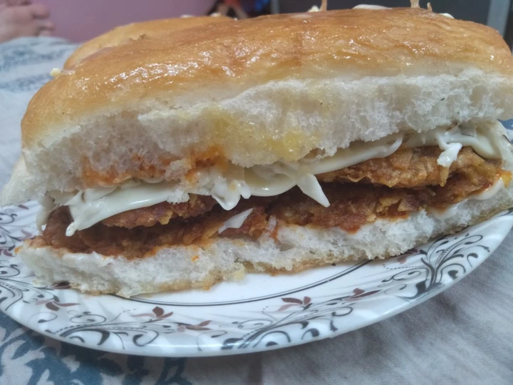 Easy Steps Prepare Recipes Chicken Supreme Burger the Awesome  Really Delicious.