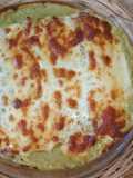 Enchiladas verdes cremosas