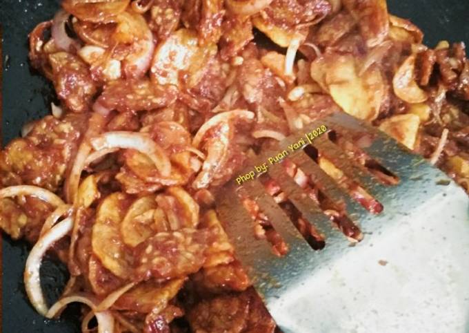 Resipi Sambal Tempe Kentang Oleh Nur Azliani Amer Cookpad