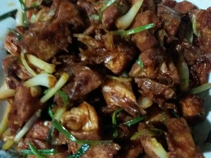 Langkah Gampang Membikin Resep Sambal goreng mandai bawang rambut yang Uenak Anti Ribet, Mantap Sekali