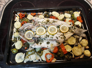Foto principal de Lubina al horno