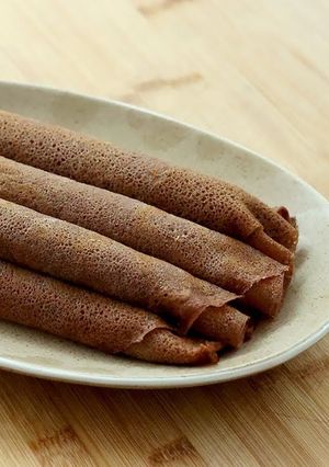 Foto resep Dadar Gulung Cokelat Isi Vla Devina Hermawan