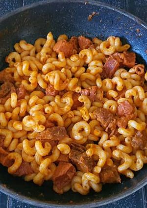 A picture of Pasta with Creamy Marinara Sauce.