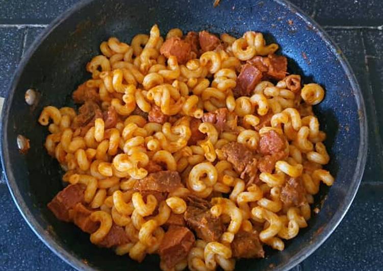 Pasta with Creamy Marinara Sauce