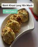 Bánh khoai lang yến mạch 🍠