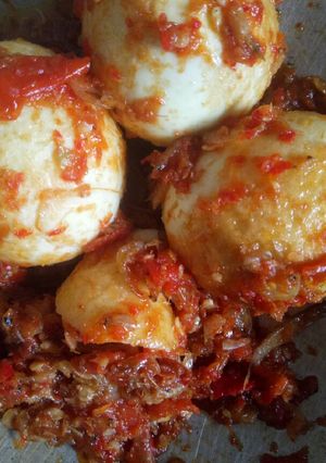 Foto resep Balado Telur Rebon
