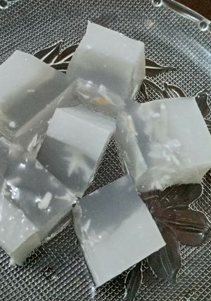 Hình của món Rau câu dừa.