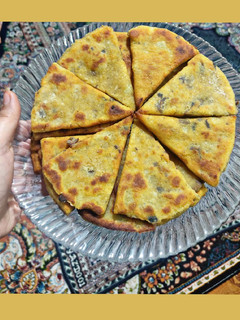 عکسی از دستور نان سیب زمینی