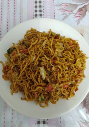 Foto resep Mi goreng seafood
