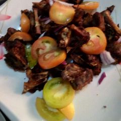 A picture of Suya meat.