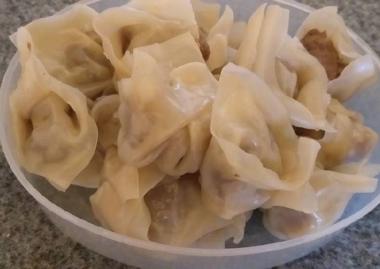 Pangsit somay daging sapi