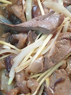 รูปของ ผัดขิงตับ