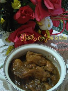 Foto resep Bistik Ayam & Tahu