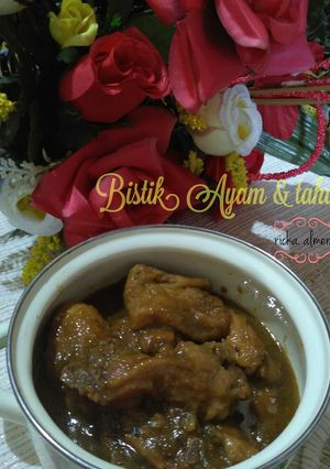 Foto resep Bistik Ayam & Tahu