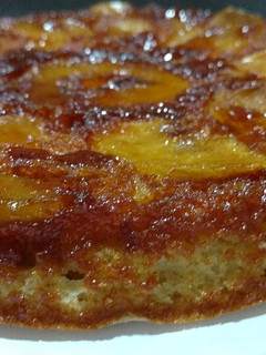 Una foto de Torta invertida de manzanas