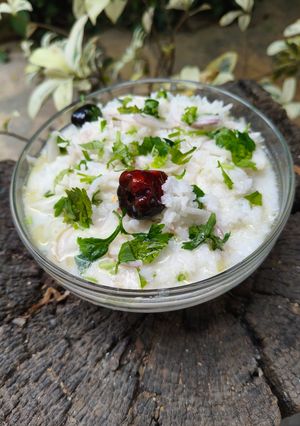 A picture of Pakhala Bhata.