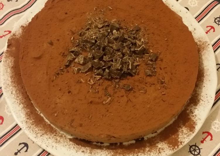 Torta mousse al cioccolato