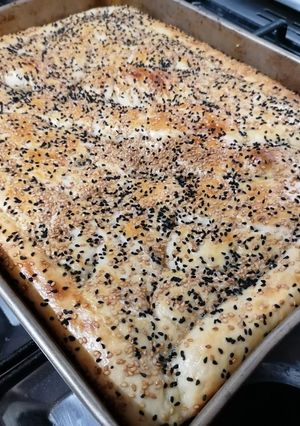 صورة لوصفة خبز البيدا التركي