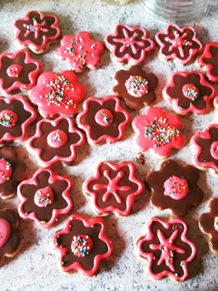 Una foto de Galletitas de canela y jengibre