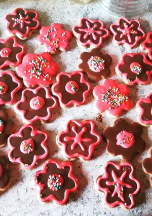 Una foto de Galletitas de canela y jengibre