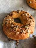 Pan de bagel súper fácil 🥯😍