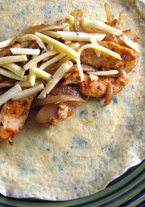 A picture of Savoury Spinach Crepes.