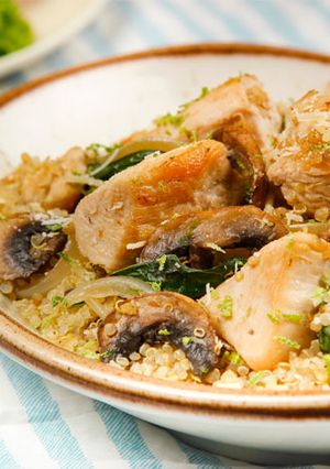 Foto principal de Risotto de quinoay pollo Friko