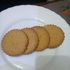 A picture of Whole meal orange flavoured cookies #authormarathon.