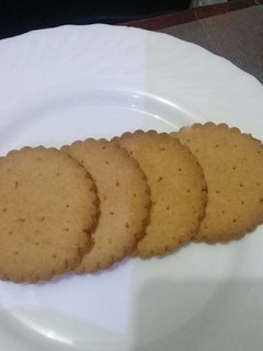 A picture of Whole meal orange flavoured cookies #authormarathon.