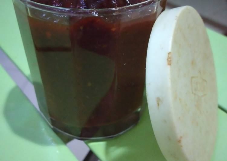 Resep Saos sambal homemade yang Menggugah Selera