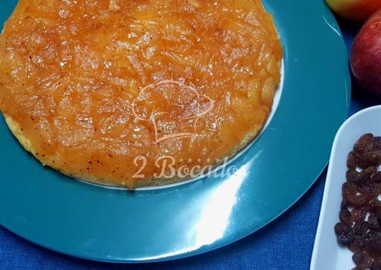 Bizcocho de manzanas a la sartén