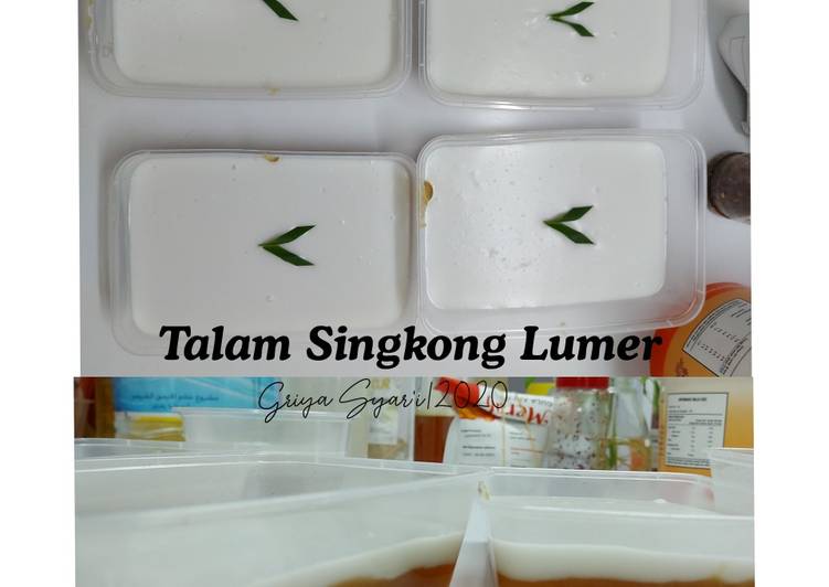 !DICOBA Resep Talam Singkong Lumer kue sehari-hari