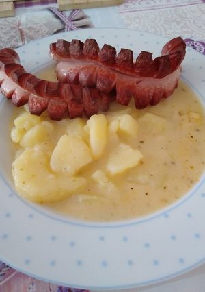 Krumplifőzelék recept fotója