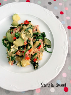 Una foto de Revuelto de verduras