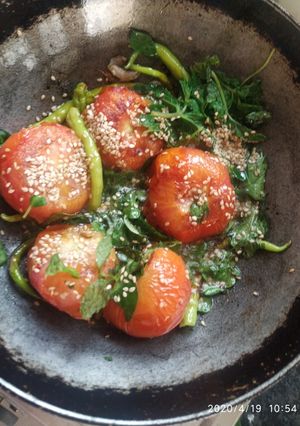 A picture of Quick Tomato chutney.