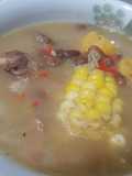 Sancocho de costilla con frijoles
