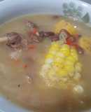 Sancocho de costilla con frijoles