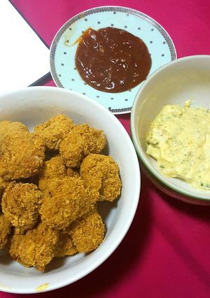 A picture of Popcorn chicken.